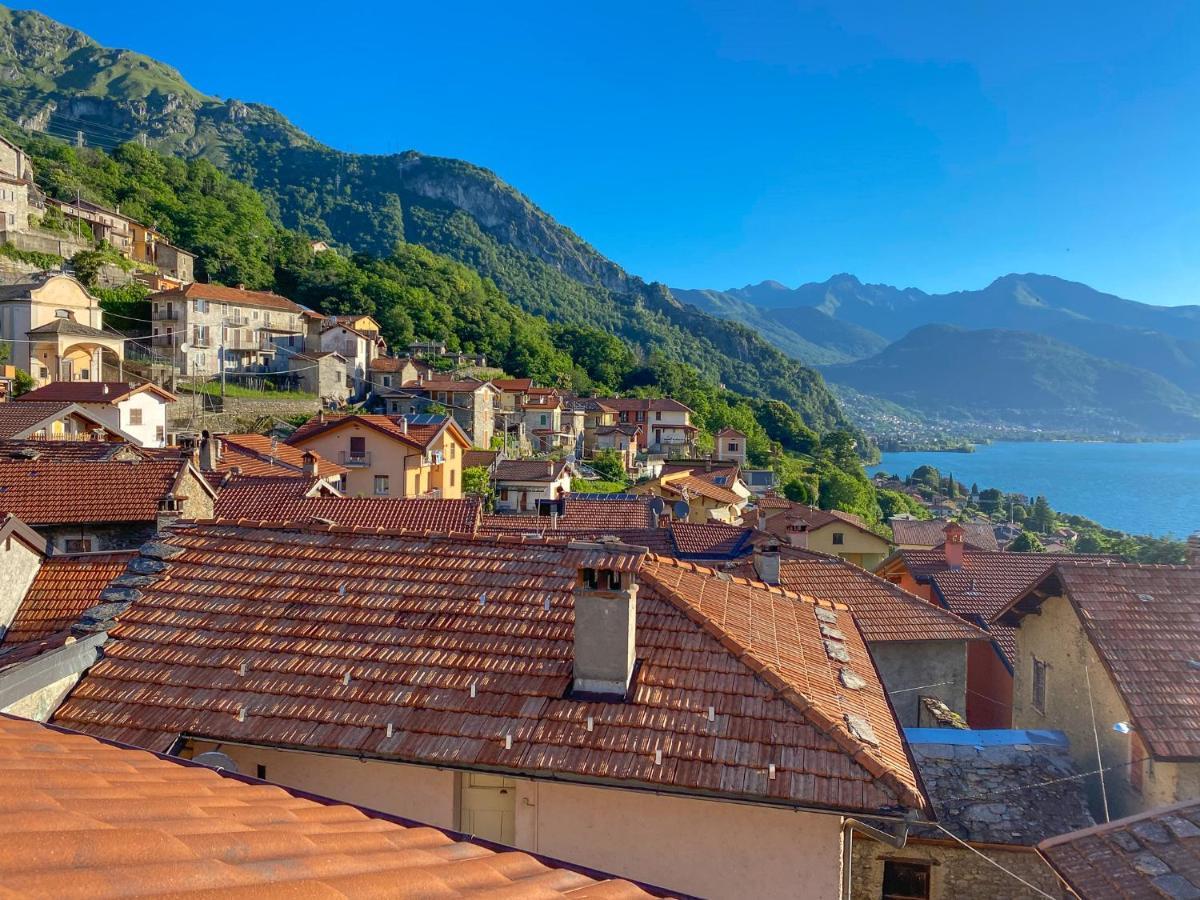 Tre Terre Ferienwohnung Pianello Del Lario Esterno foto