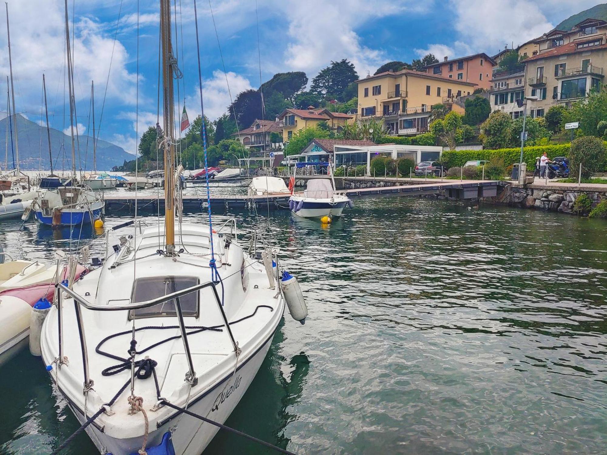 Tre Terre Ferienwohnung Pianello Del Lario Esterno foto