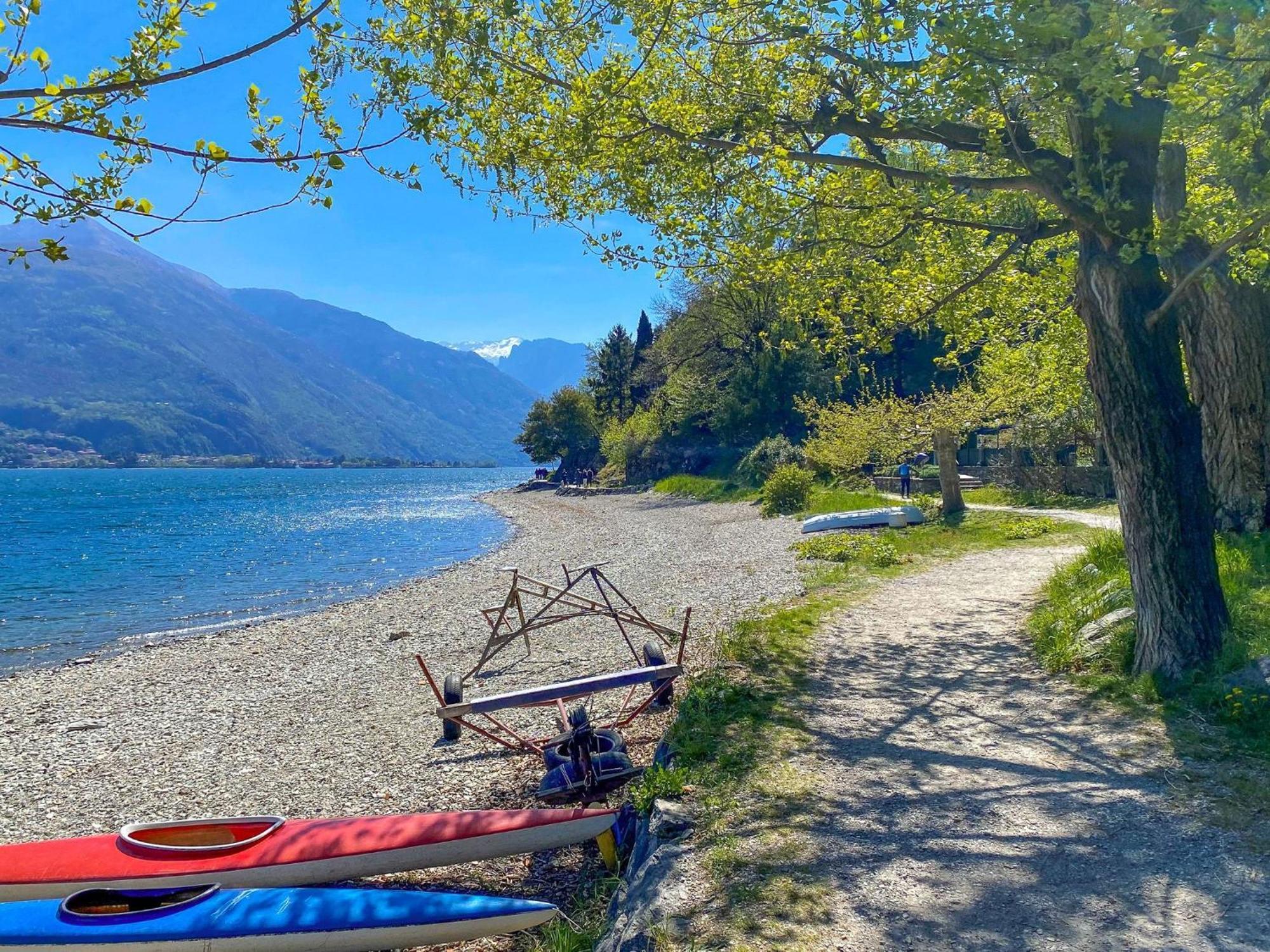 Tre Terre Ferienwohnung Pianello Del Lario Esterno foto