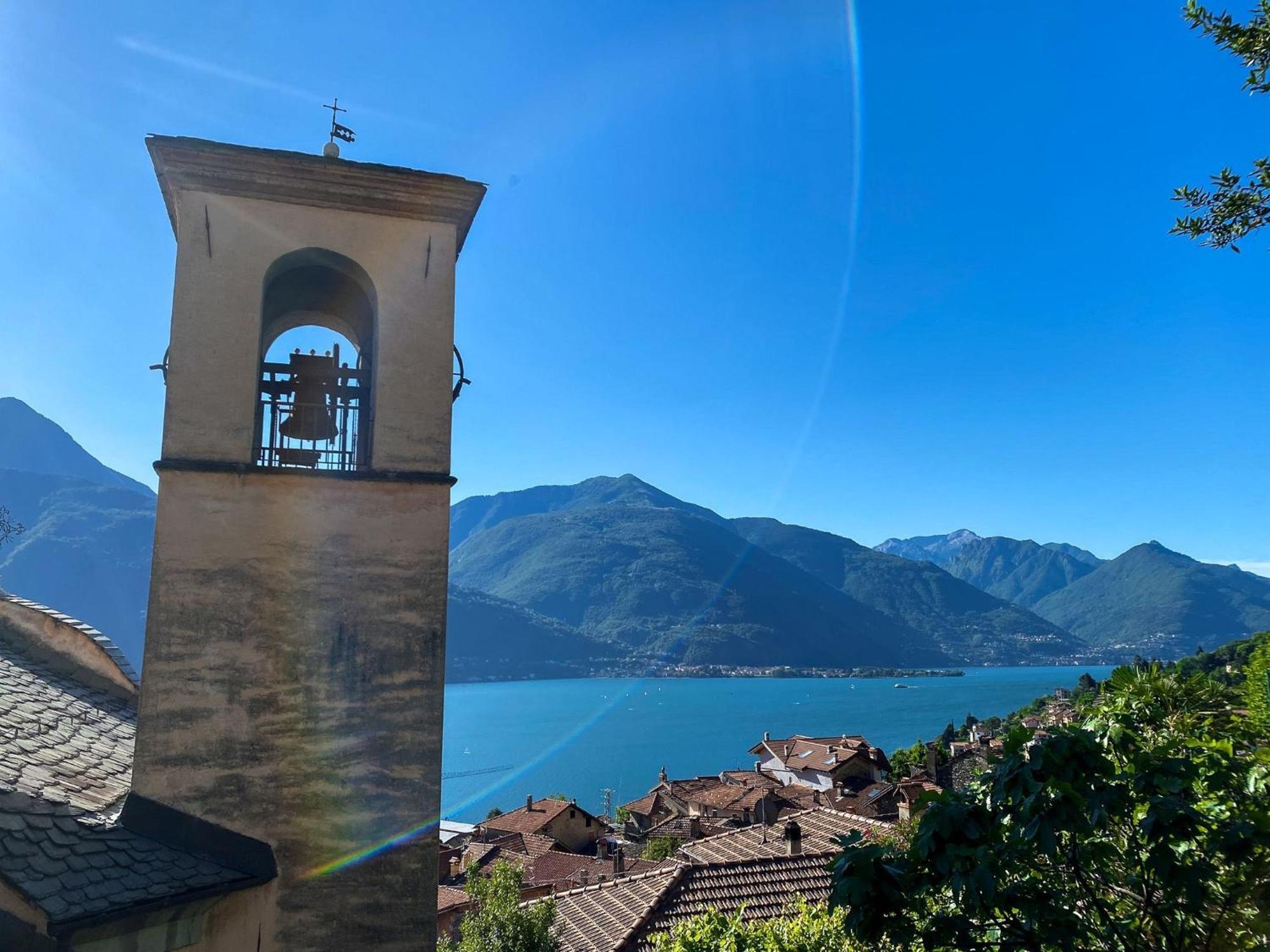 Tre Terre Ferienwohnung Pianello Del Lario Esterno foto