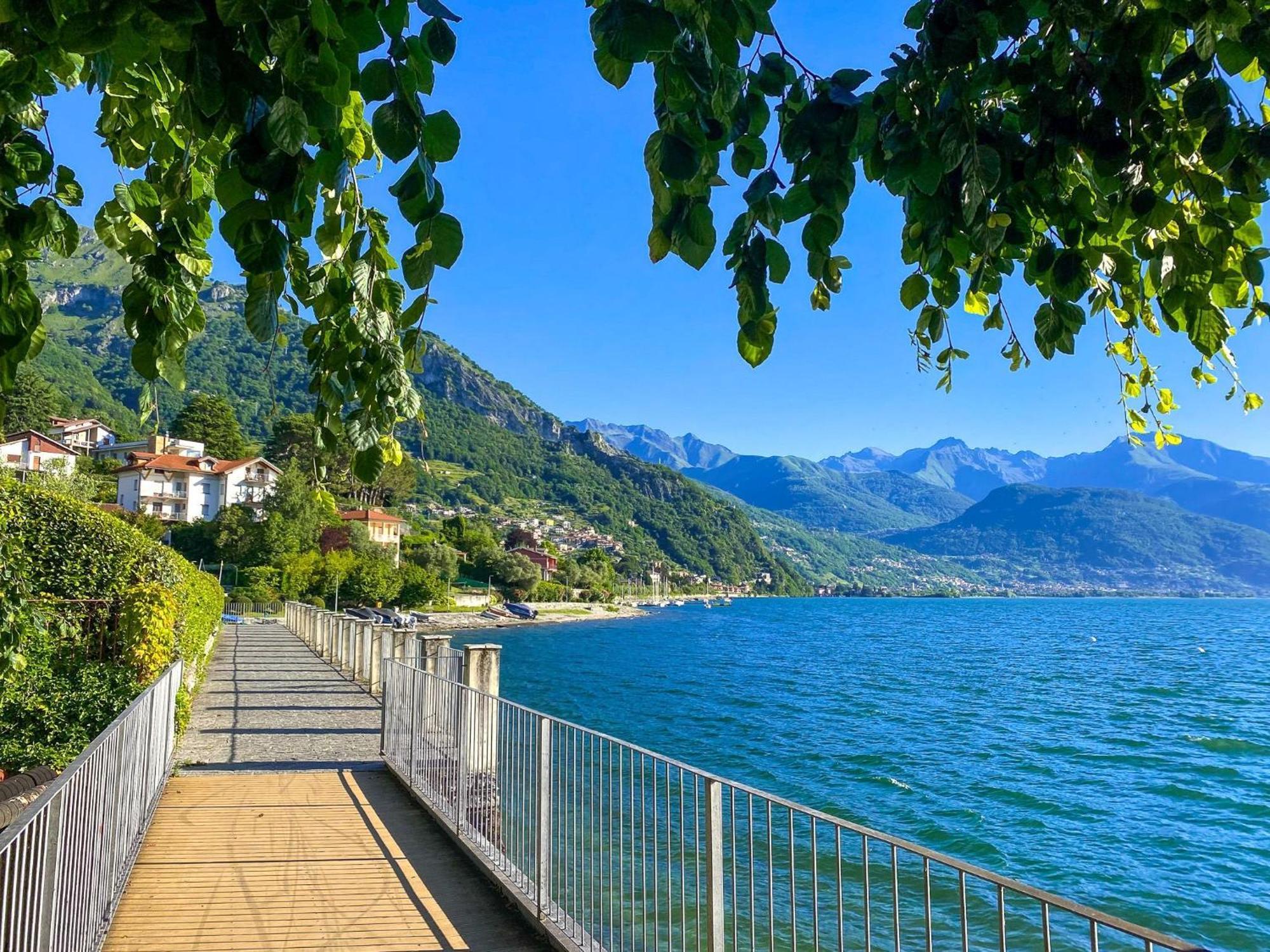 Tre Terre Ferienwohnung Pianello Del Lario Esterno foto