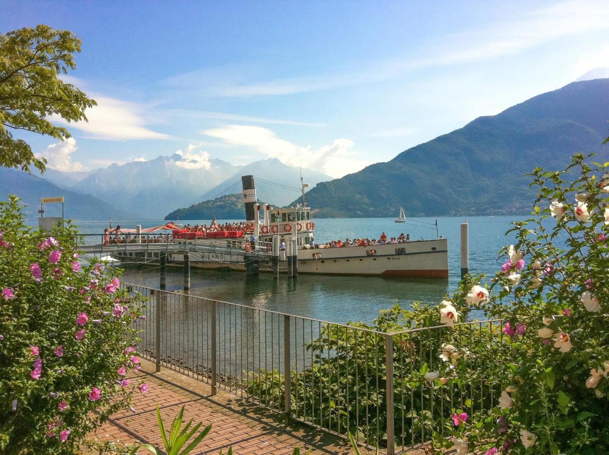Tre Terre Ferienwohnung Pianello Del Lario Esterno foto